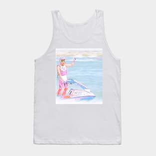 TVVIN_PINEZ_M4LL - a q u a h o l i c Tank Top